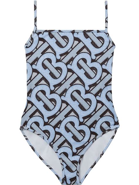 one piece burberry swimsuit|Burberry monogram bikini.